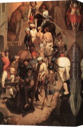 Memling Canvas Paintings - Scenes from the Passion of Christ [detail 3] by Hans Memling